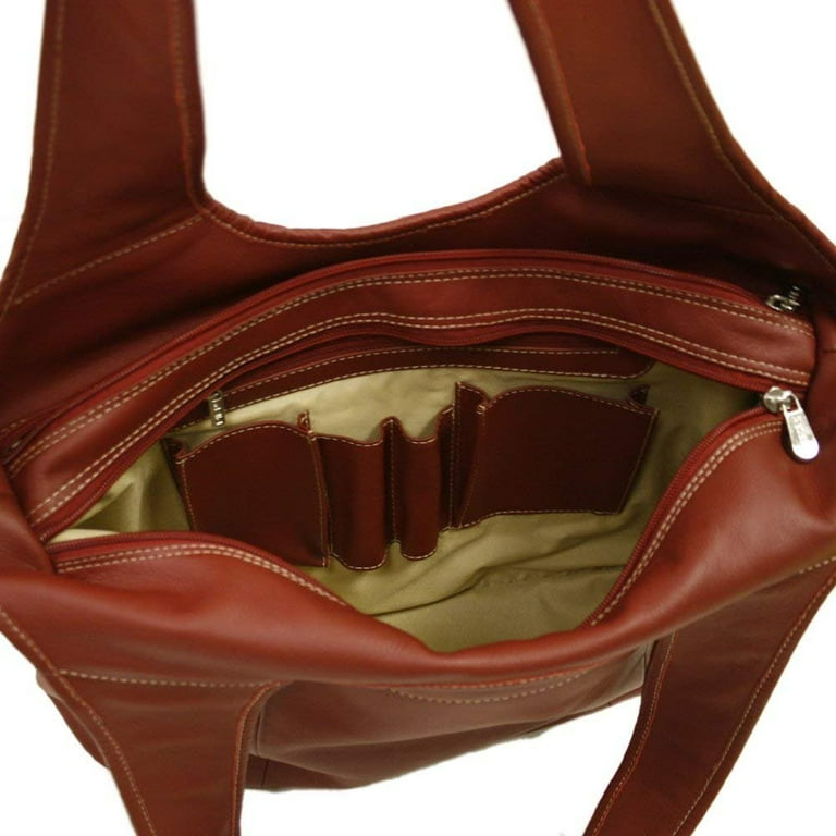 Piel top laptop hobo