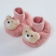 thumbnail image 3 of Michellecmm Kids Baby Winter Fleece Boots Newborn Sock Shoes with Cartoon Doll Warm Casual Walking Shoes for Toddler Infant, 3 of 4