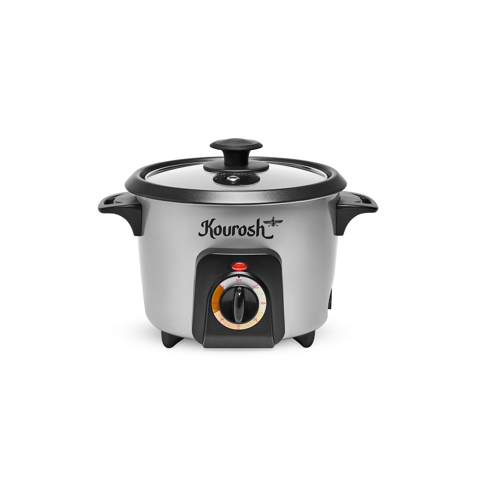 YEDI KOUROSH Automatic Persian Rice Cooker - Tahdig Rice Maker Perfect Rice Crust (4 CUP)