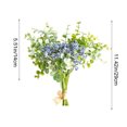 thumbnail image 3 of Artificial Flowers And Leaves Indoor And Outdoor Decorations Home Office Bouquets Centerpieces Wedding Decorations 12 Stems In A Bundle, 3 of 6