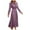 Purple, variant on Women's Dresses Mid Length Dress Casual V Neck Polka Dot Pleated Sleeveless A Line Beach Dress