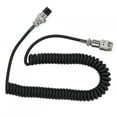 thumbnail image 4 of Stretchable Handy 8-Pin Coiled Balanced Mike Snake Cord, Microphone Cable, For Speaker Systems Stage Lighting, 4 of 8