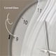 thumbnail image 5 of Reloj de pared de lujo de estilo nórdico con cristal silencioso for salones., 5 of 7