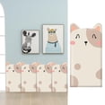thumbnail image 1 of Rolón de pared de la habitación para niños, anti colisión, almohadilla, calcomanías de patrones de animales, colchón de dibujos animados 3D de cojín Patrón de perro lindo, 1 of 8