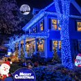 thumbnail image 3 of Cadena de luces solares JMEXSUSS 400 LED, 46 m, 8 modos, azul, 3 of 9