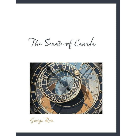 The Senate of Canada (Paperback)