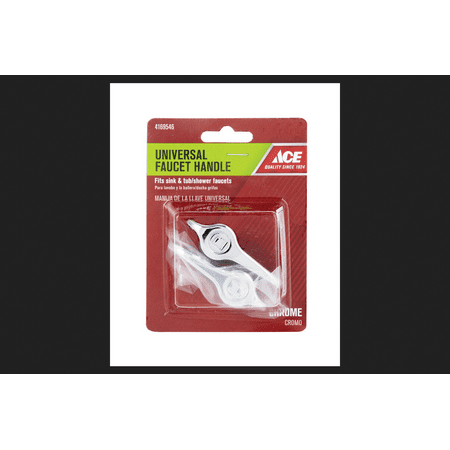

Ace Lever Chrome Hot and Cold Universal Faucet Handle