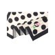 thumbnail image 5 of INSPIRAR CHIC Bufanda Cuadrada de Lunares de 70 cm para Mujeres, Pañuelo, Diadema, Negro Rosa 27.56*27.56" (L*W), 5 of 6