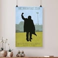 thumbnail image 5 of The Breakfast Club Art Print Handmade Minimalist Poster Featuring Iconic Film Silhouette Classic 80s Movie Size 24''x36'' - Kiloa, 5 of 5