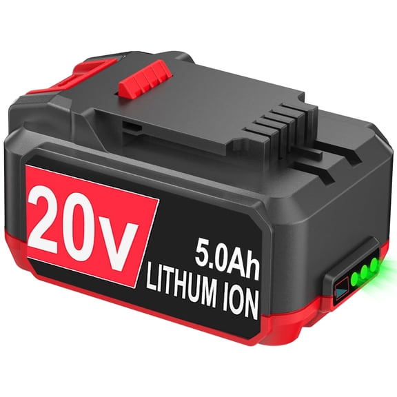 FSKE Battery Replacement for Bauer 20V 5.0Ah Capacity Lithium-Ion Compatible with 20V Bauer Cordless Tool and Charger
