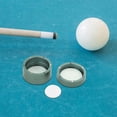 thumbnail image 2 of jinwen Billiard Chalk Holder Protective Circular Three Sections Billiards Accessory Green, 2 of 9