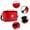 Red, variant on Mouliraty Emergency And Prevention Kit Student Portable Home Outdoor Kit