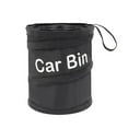 thumbnail image 1 of Black Car Trash Can Pack Bag Waterproof Car Trash Bag For Little Leak Proof With Print, 1 of 10