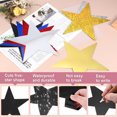 thumbnail image 3 of 100 Pcs Recortes de Estrellas Negras, Recortes de Estrellas de Papel Dobladas de 6 Pulgadas, 3 of 6