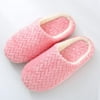 Suede Jacquard Soft Bottom Non-slip Indoor Cotton Slippers for Men and Women