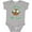 AC-Heather Grey, variant on Inktastic I Am One Smart Cookie Boys or Girls Baby Bodysuit