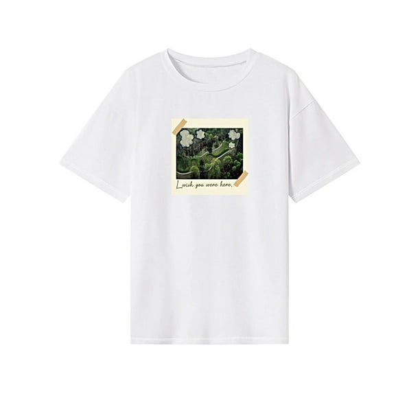 Camiseta para mujer Fernando disfraz de verano elegante con cuello redondo para mochilero de vacaciones XL