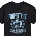 thumbnail image 3 of Marvel Iron Man - Property Of Stark Industries - Men's Short Sleeve Graphic T-Shirt, 3 of 5