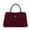Red, variant on Retro Suede Tote Bag – Stylish & Versatile Handheld Shoulder Purse (Black/Brown/Red, Spacious Designer-Inspired Carryall)
