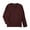 Red - port, variant on Black Long-Sleeve Split Crew Neck Shirt L