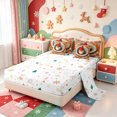 thumbnail image 3 of Manfei Western Xmas Festive 7 Pieces Full Size Bedding Sets,Traditional Christmas Animals Full Size Bed in a Bag,Xmas Reversible, 3 of 7
