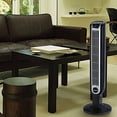 thumbnail image 5 of lasko 2505 portable electric 36?oscillating tower fan with fresh air ionizer, timer and remote control for indoor, bedroom and home office use, 36 inch, black, 5 of 5