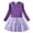 R163-Dark Purple, variant on RMGVDSD Little Girl's Dress Spring Toddler Girls Dresses Long Sleeve Party Stars Prints Tulle Princess Dresses Daily Casual Sundress 18-24 Months