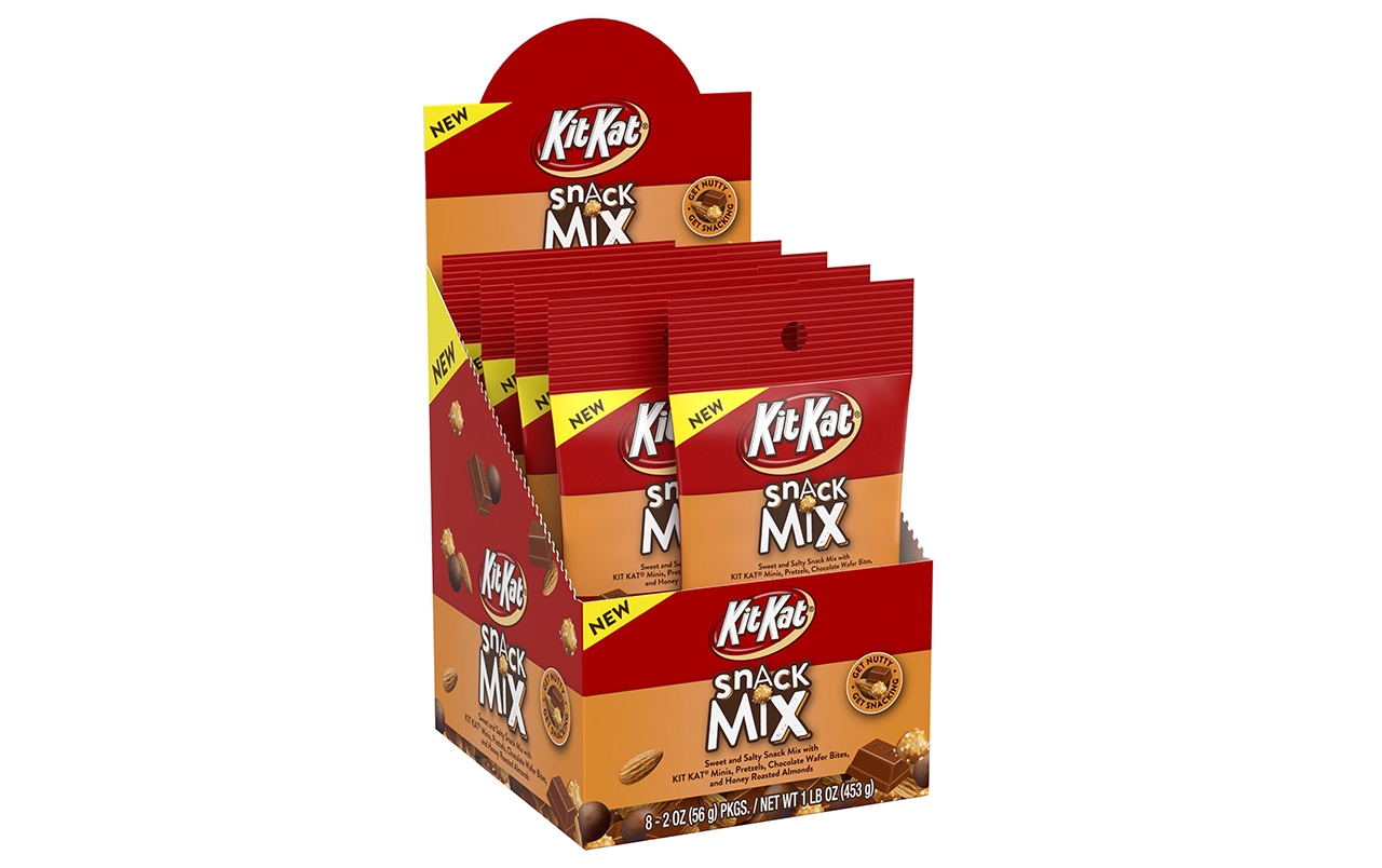 Kit Kat, Snack Mix Candy, 2 Oz, 8 Ct