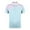 Light Blue01, variant on Yyeselk Golf Shirts for Men Short Sleeve Button Gradient Print Moisture Wicking Shirt Fashion Lapel Summer Athletic Tennis T Shirts Mint Green XXL