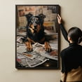 thumbnail image 4 of Beauceron Dog Bathroom Decor - Funny Bathroom Decor Wall Art, Dog Bathroom Wall Art and Animal Canvas, Dog Bathroom Canvas, 4 of 4