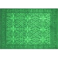 thumbnail image 1 of Ahgly Company Indoor Rectangle Persian Green Bohemian Area Rugs, 7' x 9', 1 of 1