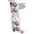 thumbnail image 3 of Skin Decal Wrap for Beats EP Baseball HEADPHONES NOT INCLUDED, 3 of 4