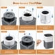 thumbnail image 3 of Purificador de aire TDBYWAE para habitaciones grandes 1750 pies² con filtro HEPA H13, 3 of 8