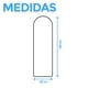 thumbnail image 2 of Espejo De Piso Cuerpo Completo Grande Moderno Arqueado Onof, 2 of 7