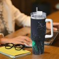 thumbnail image 6 of KLL Northern Lights 2 Print 40oz Stainless Steel Insulated Car Cup Coffee Mug with Spillproof Lid - Keep Your Drink Hot or Cold on the Go, 6 of 8