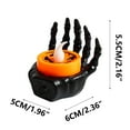 thumbnail image 3 of Matoen Halloween Skull Hand Tea Lights Decoration, Halloween Flameless LED Candle Holder Lights Battery Operated for Halloween Party Table Home Spooky Decor, 3 of 4