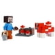 thumbnail image 2 of LEGO Minecraft Mini Set: Steve with Mooshroom Cow Minifigure, 2 of 5