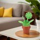 thumbnail image 4 of Posavasos De Cactus, Divertido Posavasos Con Aislamiento Térmico De 6 Piezas, Antideslizante, Versátil Con Soporte Para Maceta Para Decoración De Mesa Del Hogar, 4 of 7