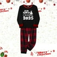 thumbnail image 2 of Zhanying Pyjamas de Noël Assortis pour Couples Pyjamas Ensemble de 2 Pcs Pyjamas Assortis de Noël Tenue d'Intérieur Ensemble Tenues de Noël Assorties Noir, 2 of 5