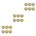 thumbnail image 4 of Billuyoard Christmas Dinner Napkins Elk Deer Design Dinning Towels Decorations Rhinestone Multipurpose Setting Jewelry Table Inlaid Paper dorado 3piezas, 4 of 6