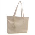 thumbnail image 1 of Bolso Mano Cuero Vegano para Mujer Tejido Color Sólido PU Al Aire Libre, 1 of 9