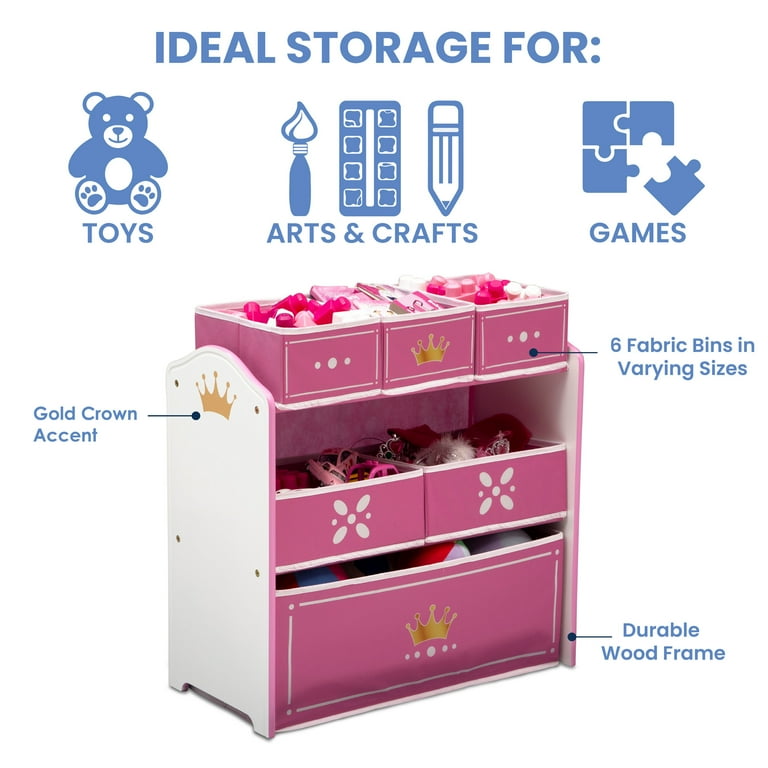 Walmart toy organizer bins discount