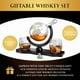 thumbnail image 2 of Set Decanter Globe para whisky con bola y vasos, 800 ml, 2 of 9