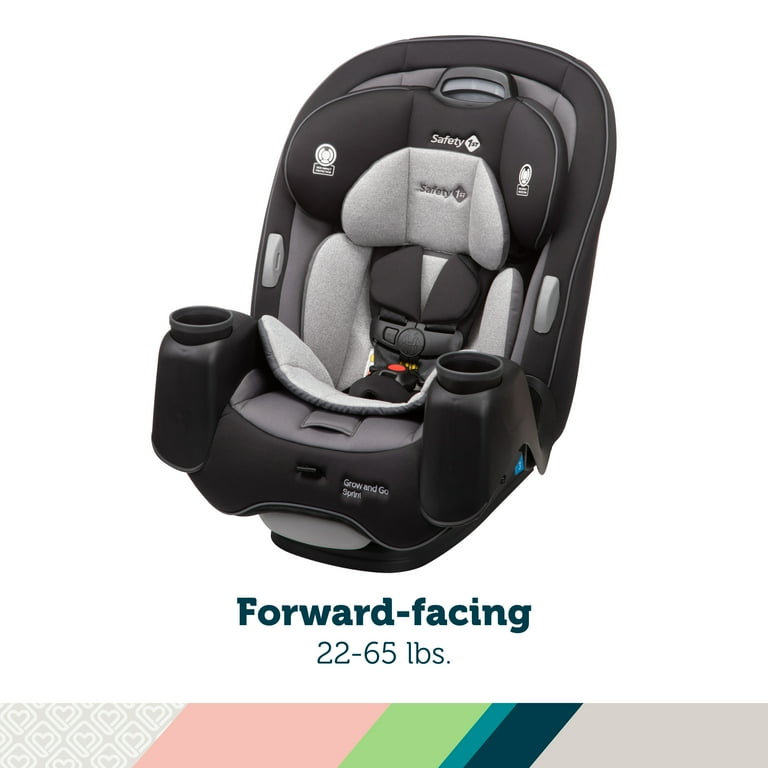 Safety 1st Grow and Go Sprint All in One Convertible Car Seat Soapstone II Infant Toddler Unisex