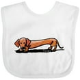 thumbnail image 3 of Inktastic Little Red Doxie Boys or Girls Baby Bib, 3 of 4
