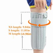 Pediatric Leg Immobilizer Kids Knee Brace Support Child Knee Fixed Splint Leg Fracture Splint Knee & Leg Immobilizer/Knee Brace ( X-Small )
