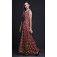 thumbnail image 2 of Bimba Floral Printed Women Sleeveless Gown Chic Style Long MaxiDress-Small, 2 of 5