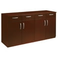 thumbnail image 2 of Safco Corsica Conference Room Buffet Credenza Mahogany 36Hx72Wx22D VBCZMAH, 2 of 4