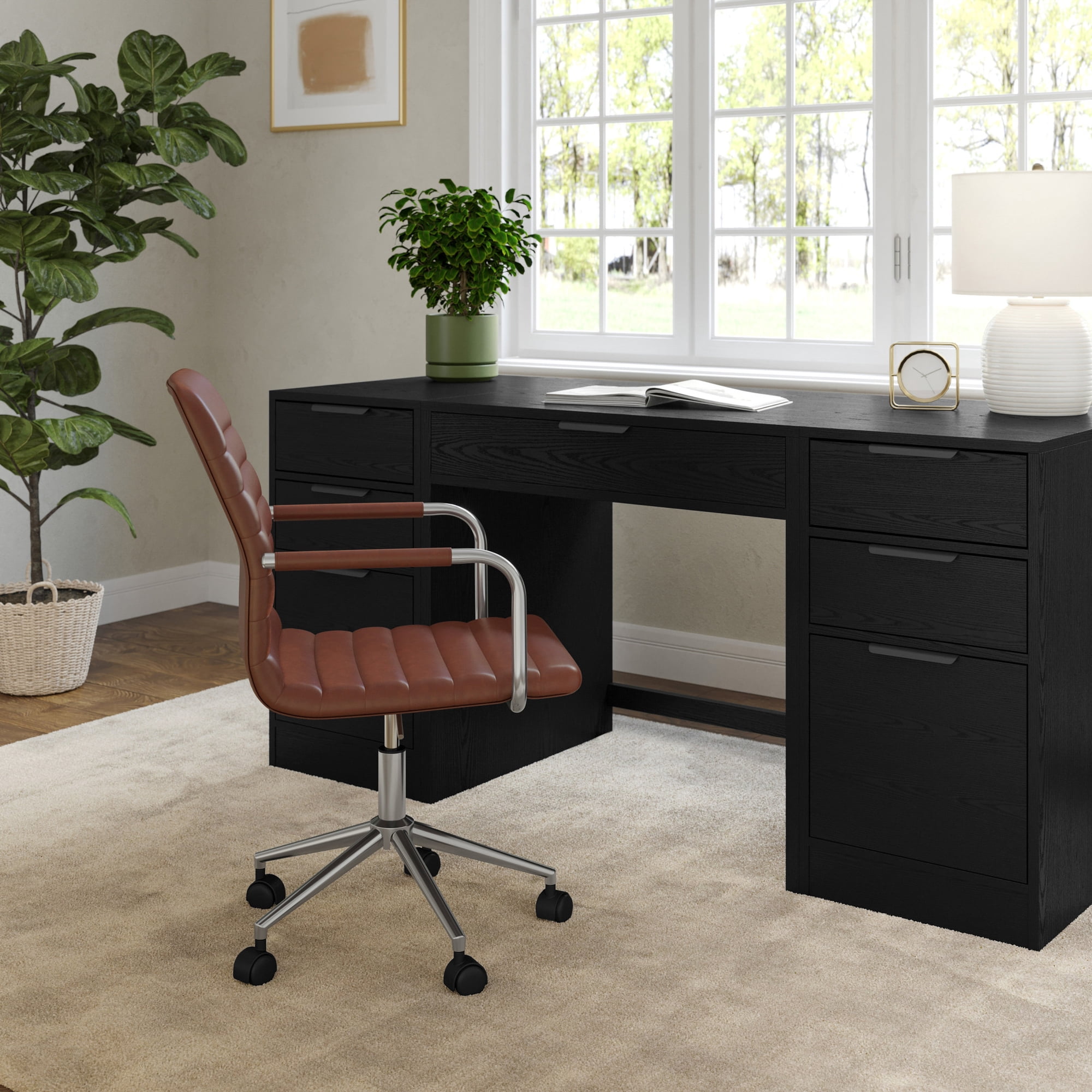 martha stewart upholstered office chair product
