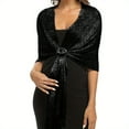 thumbnail image 5 of Gorgeous Metallic Shawls: Perfect for Evening Parties & Weddings!, 5 of 5